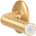 Formani EV101/64 NOUR deurkruk op rozet PVD mat goud