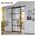 Intersteel DIY-schuifdeurset Cubo - deur en glas 2350x980x28 mm - met zwart ophangsysteem Basic-Top