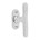 Dauby deurkruk - Pure PHT"T+T" / PBTC 1 - wit brons 