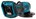 Makita haakse accu slijpmachine - GA008GM201 - 40V Max - 125mm - 2x4.0 Ah accu en lader- met vastzetschakelaar - in Mbox