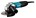 Makita haakse slijper 230V - GA5030RSP2 - 720W - ∅125mm - met accessoireset - in koffer