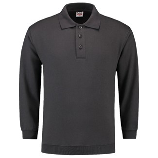Tricorp polosweater boord - Casual - 301005 - donkergrijs - maat S