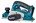 Makita accu schaafmachine - DKP180ZJ - 18V - 82 mm -  excl. accu en lader - in Mbox