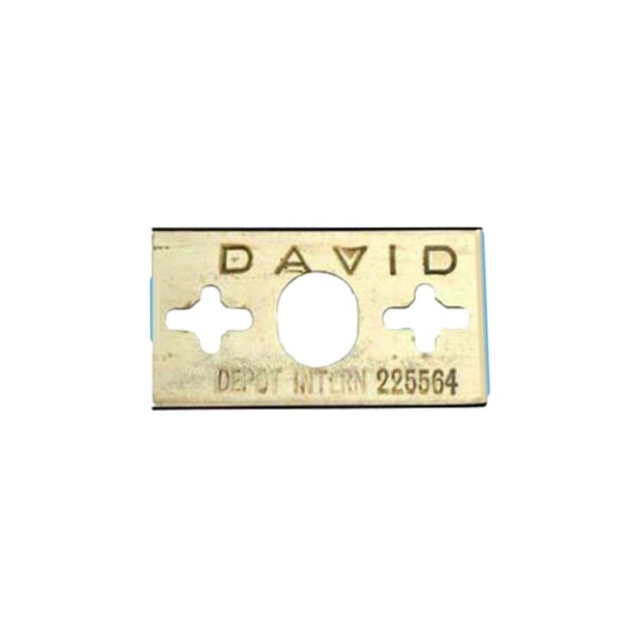 David reservemesjes voor combischaafje - 10 st - geblisterd
