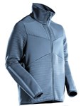 Mascot® 22503-681-85 modern fit fleecetrui met rits - steenblauw - maat S
