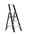 Altrex enkel oploopbare trap - Taurus - TGB 3 - max. werkhoogte 2,70 m - 1 x 3 treden