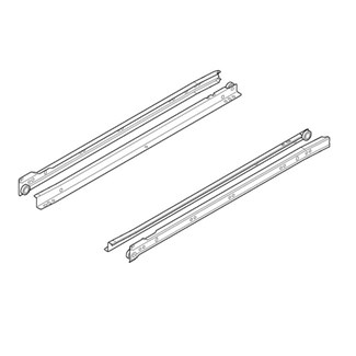 Blum ladegeleiders - cremewit 800mm 25kg 230E8000