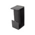 Dauby schuifdeurkom - Pure PRSD - verouderd ijzer zwart - 40x100x50 mm