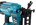 Makita DBN600ZJ Accu Brad Tacker Body 18V - in Mbox