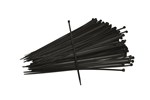 Ivana bundelbandjes - zwart - 7.6 x 540 mm - 100 stuks