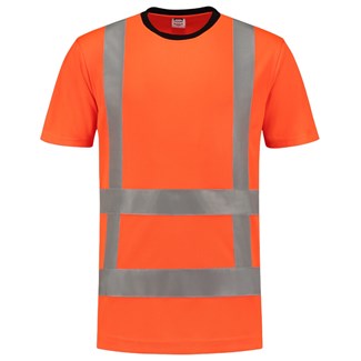 Tricorp T-Shirt RWS Birdseye - Safety - 103005 - fluor oranje - maat S
