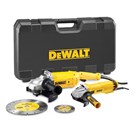 DeWALT DWE492SDT-QS slijpmachines (2x) met extra diamantschijven in kitbox