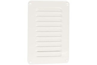 Nedco schoepenrooster alu. 200 x 250 mm wit