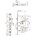 Abloy paniekslot dm 65mm pc72 dr. 2-4 EL160 235x20