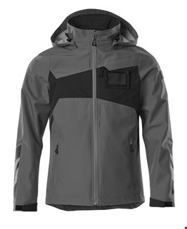 MASCOT Accelerate 18301-231 Shell jas antraciet/zwart - maat XS