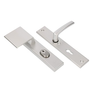 AMI veiligheidsbeslag greep/kruk(L) - SKG*** met kerntrek - PC 55 - deurdikte 38/42mm - F1  - 891425