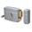 Cisa 50420.50.1 oplegslot  met losse buitencilinder doornmaat 50 mm zilver - Din L