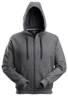 Snickers Workwear schilders zip hoodie - 2801 - staalgrijs - maat 3XL