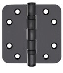 Formani BASICS LBSA8989 kogellagerscharnier afgeronde hoek - 89x89mm PVD gunmetal