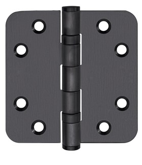 Formani BASICS LBSA8989 kogellagerscharnier afgeronde hoek - 89x89mm PVD gunmetal