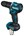 Makita accu klopboor-/schroefmachine - DHP487Z - 18V - excl. accu en lader - in doos