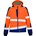 Opsial Softshell jas oranje-marineblauw High-Visibility - maat 4XL