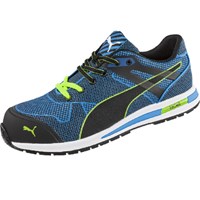 Puma werkschoenen - Blaze Knit - S1P laag - blauw - maat 39