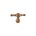 Dauby meubelknop - Pure TAP-45 - ruw brons - 45 mm
