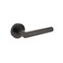 Intersteel deurkruk op rond rozet - Bastian - Ø 52x10 mm - antraciet grijs