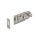 Gebr. Bodegraven rolschuif met bocht - 100x44x4mm - verzinkt - 74479.B001+barcode