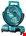 Makita ventilator - DCF203Z - 14,4 / 18V - met zwenkfunctie - zonder accu en lader - in doos
