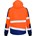Opsial Softshell jas oranje-marineblauw High-Visibility - maat M