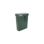 Intersteel postkast - SUMMUS - kunststof - afsluitbaar - groen