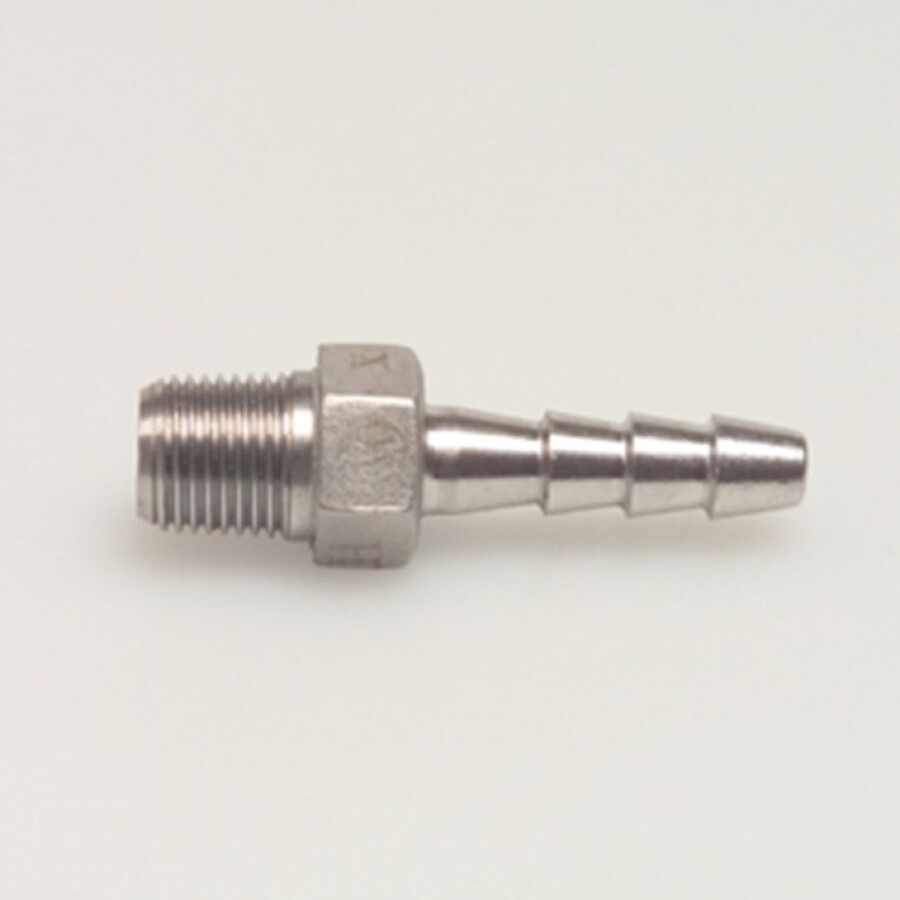 Slangpilaar - zeskant - buitendraad x slangtule - 1/2" x 10 mm
