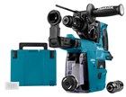 Makita accu combihamer - DHR243ZJW - SDS-Plus - 18V - excl. accu en lader - 2 boorkoppen - in Mbox met stofafzuigunit