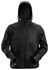 Snickers Workwear fleece hoodie - 8041 - Flexiwork - zwart - maat M