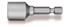 HiKOKI magneetdop - Proline - 13 mm - zeskant 1/4" - 45 mm
