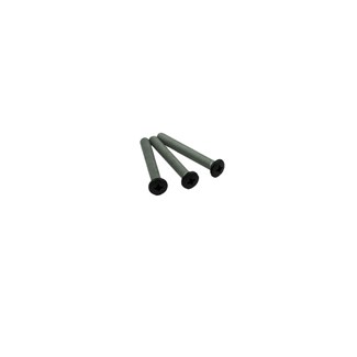 AMI bevestigingsset - voor veiligheidsschilden - schroeven M6x70mm RVS (3x)  - deurdikte 53/57mm - 739799