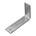 Gebr. Bodegraven versterkingshoek - 130x80mm - 36x4mm - verzinkt