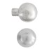 Dauby meubelknop - Pure PT-25 - mat wit brons - 25 mm