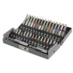 Dynaplus bitset 32-delig - met 2 magnetische bithouders - in metalen box
