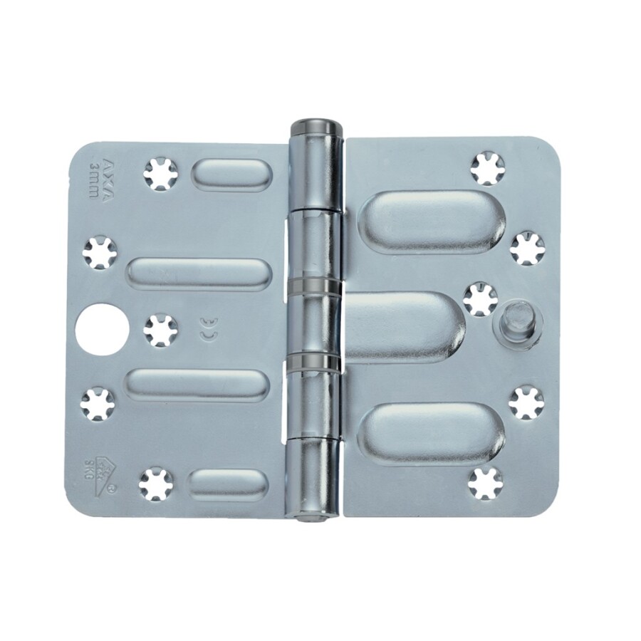 AXA veiligheids schijflagerscharnier Heavy Duty - SKG*** - 114x150mm - Topcoat afgerond - 1847-15-23/v