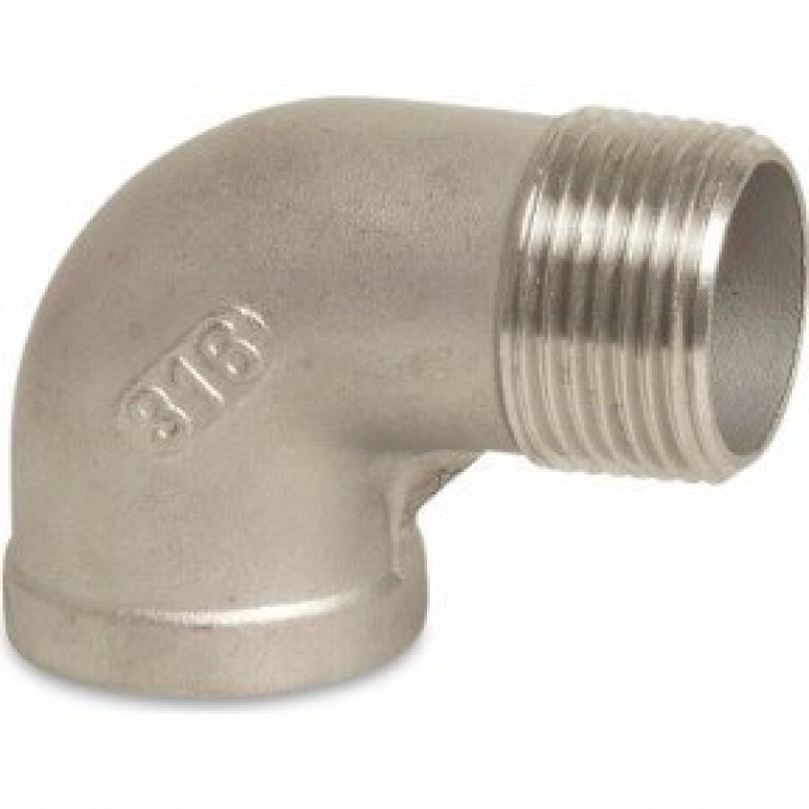 Knie 90° - Fig.92 - RVS - buiten/binnen - 3/4"