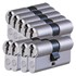 CES dubbele cilinder - 810 SKG2 - 30-30mm -  set [9x] gelijksluitend