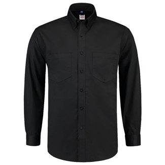 Tricorp Casual 701004 werkhemd lange mouw basis zwart maat XXL