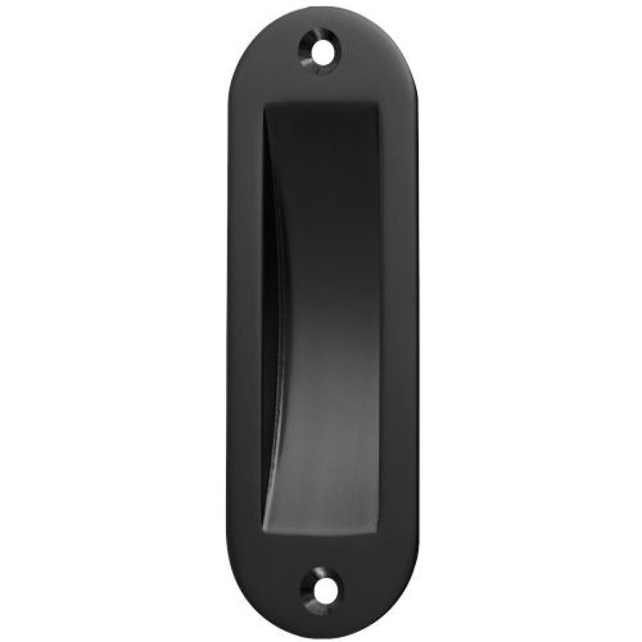 Hermeta 4560-70 ovale schuifdeurkom 120 mm zwart