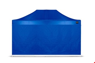 Grizzly zijwand - GO-WORK - 4,5 m - blauw