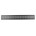 Nedco op-/inbouw plintrooster - 1000x130mm - zwart - aluminium