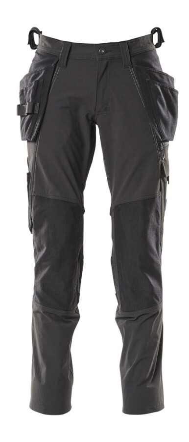 MASCOT 18031-311 broek met spijkerzakken zwart - maat 82C52
