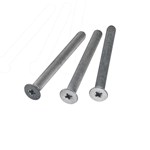 Hoppe bevestigingsset (3 schroeven) - voor veiligheidsschilden - deurdikte 54mm